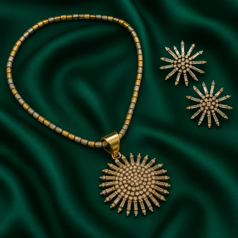 Celestial Sun Diamond Set